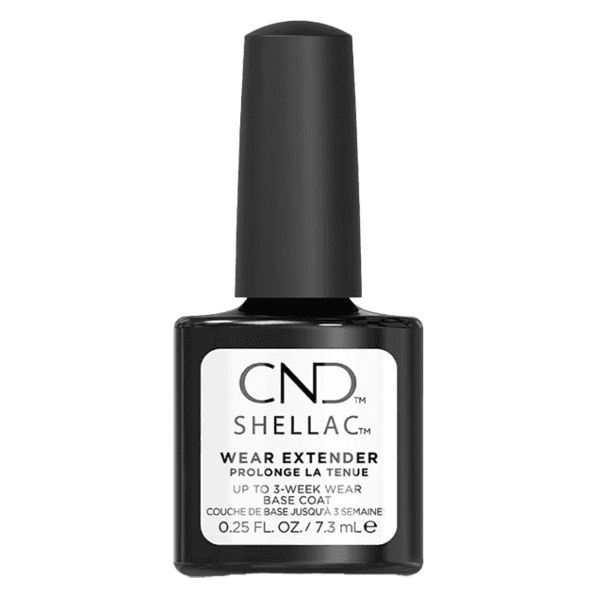 CND SHELLAC™ Wear Extender Base Coat 7.3ml – HEMA & TPO Free bottle on white background