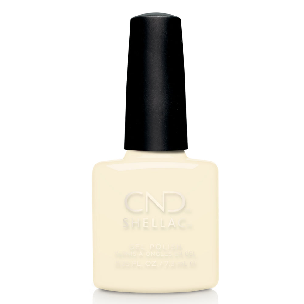 CND SHELLAC white button down 7.3ml bottle