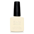 CND SHELLAC™ white button down Gel Polish 7.3ml bottle on white background