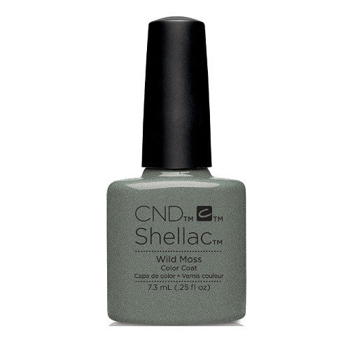 CND SHELLAC Wild Moss 7.3ml bottle