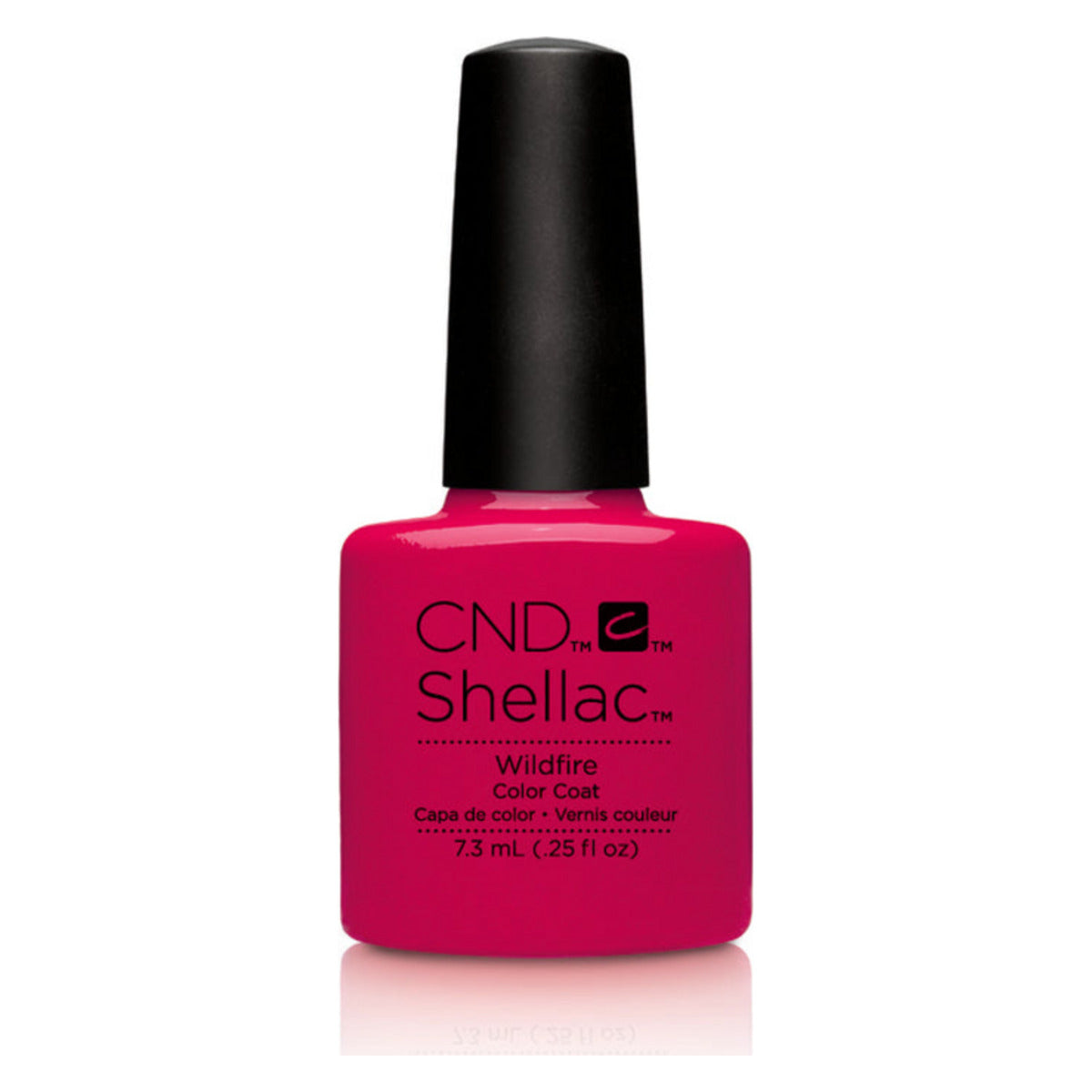 CND SHELLAC™ Wildfire Gel Polish 7.3ml – HEMA & TPO Free bottle on white background