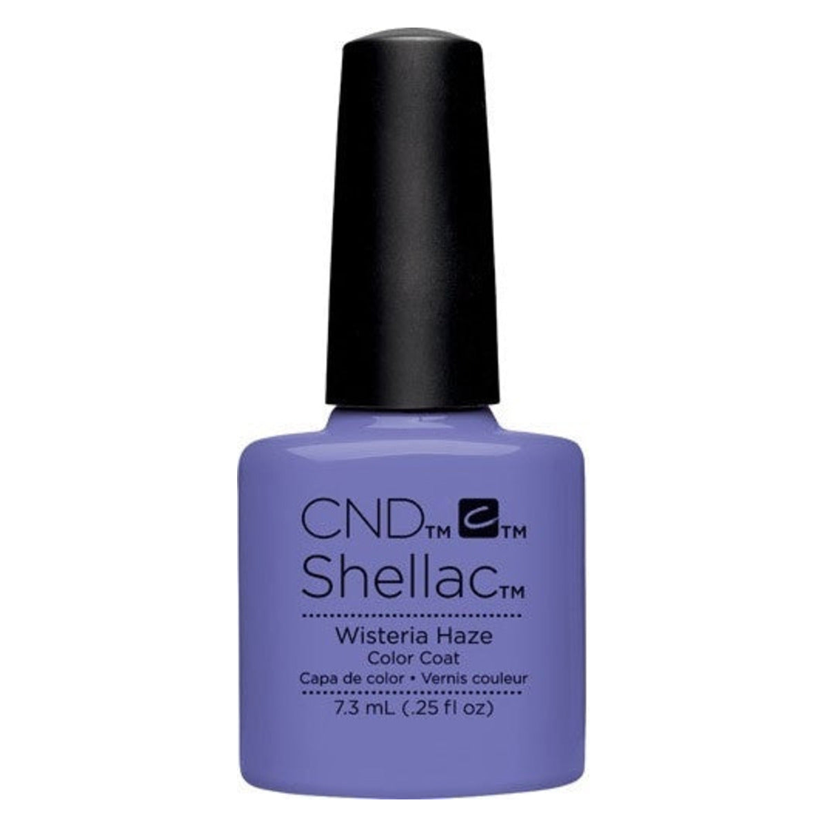 CND SHELLAC™ Wisteria Haze Gel Polish 7.3ml bottle on white background