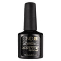 CND SHELLAC™ Xpress5 Top Coat 7.3ml – HEMA & TPO Free bottle on white background