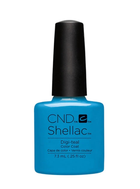 CND SHELLAC™ digi-teal Gel Polish 7.3ml