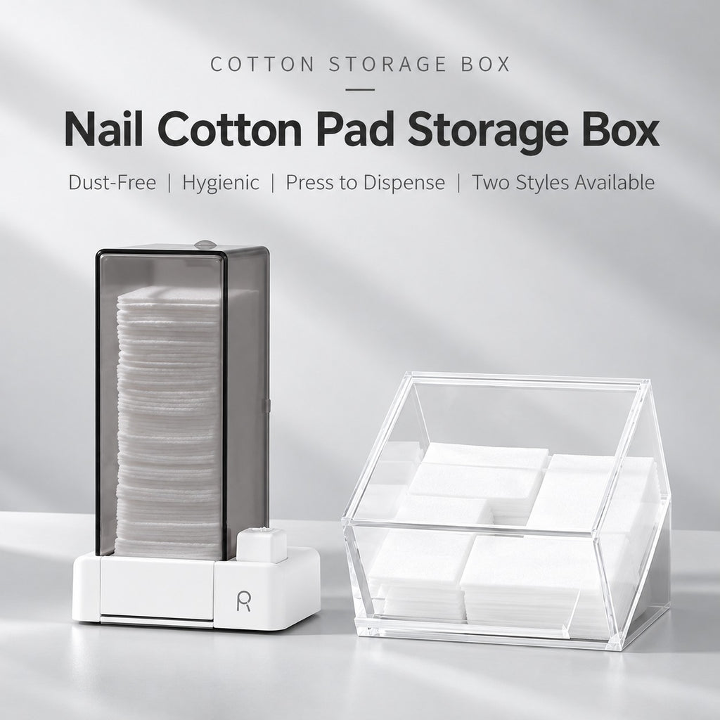 MR NAIL Cotton Pad Storage Box