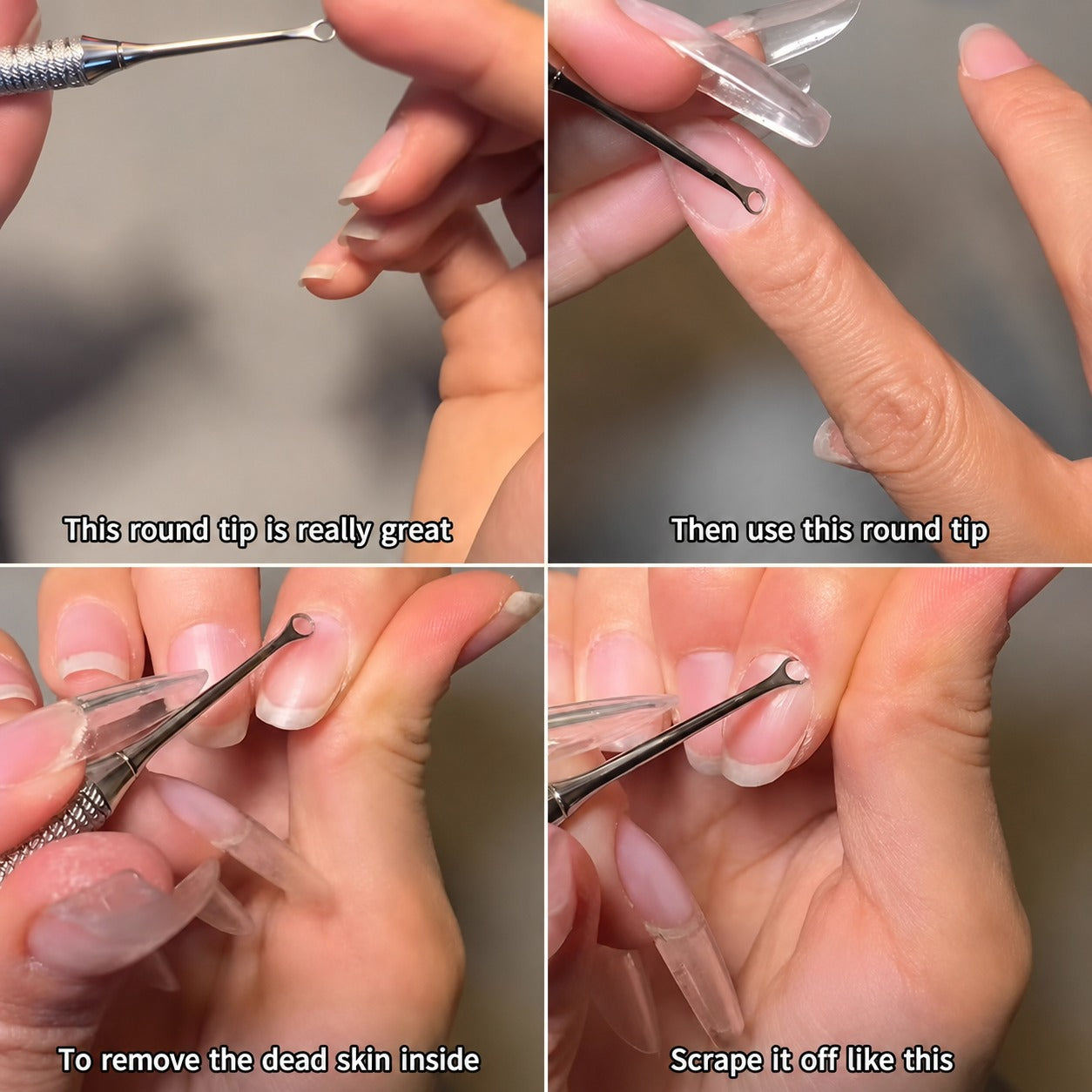 Cuticle Pusher Double Head