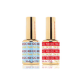 DND DC Gel Polish Essentials DUO 18ml - DC800 Basecoat & DC900 Topcoat