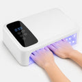 Extra-Large Dual-Hand 602 Pro Max Rechargeable UV/LED Nail Lamp – 138W