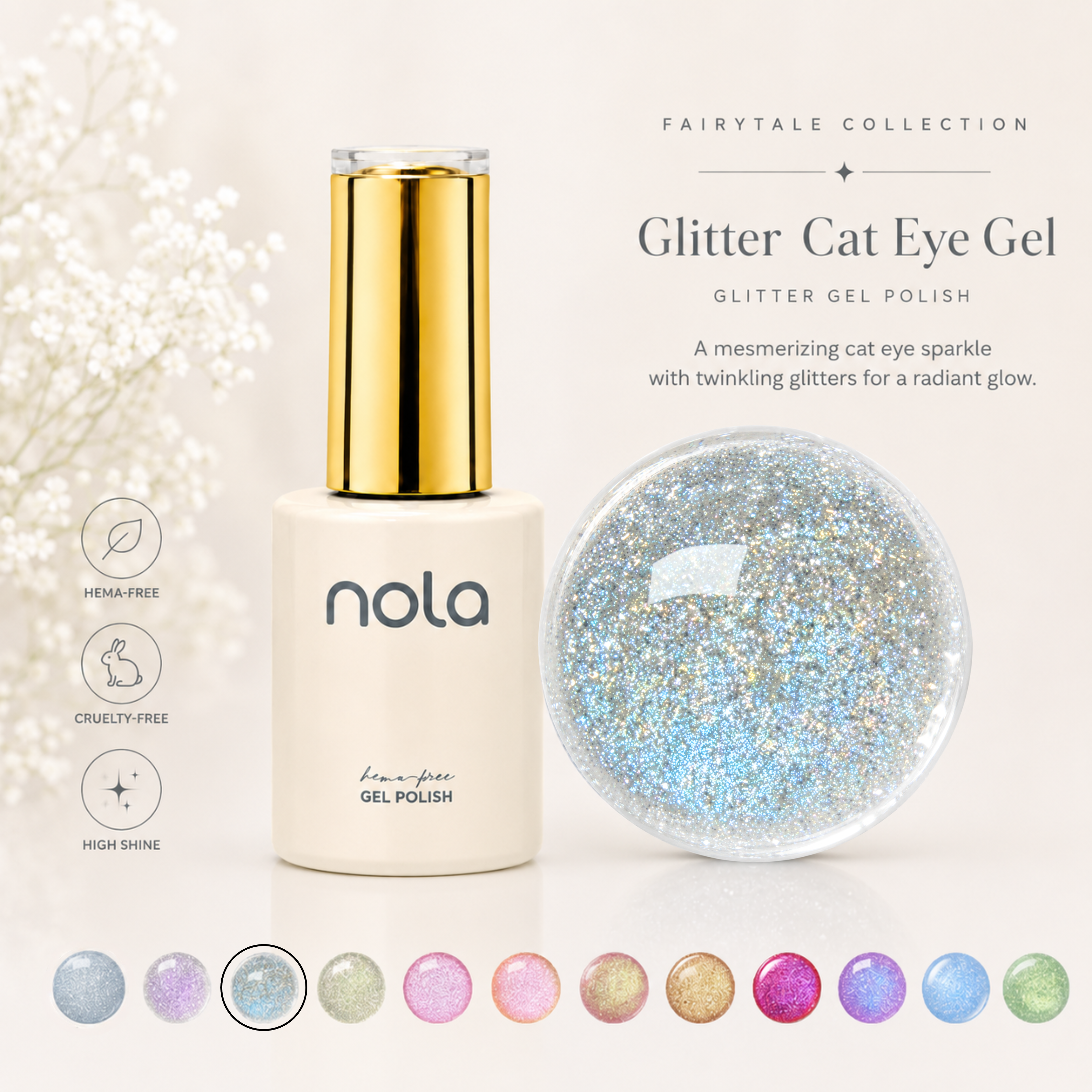 Nola Cat Eye Gel Fairytale Collection