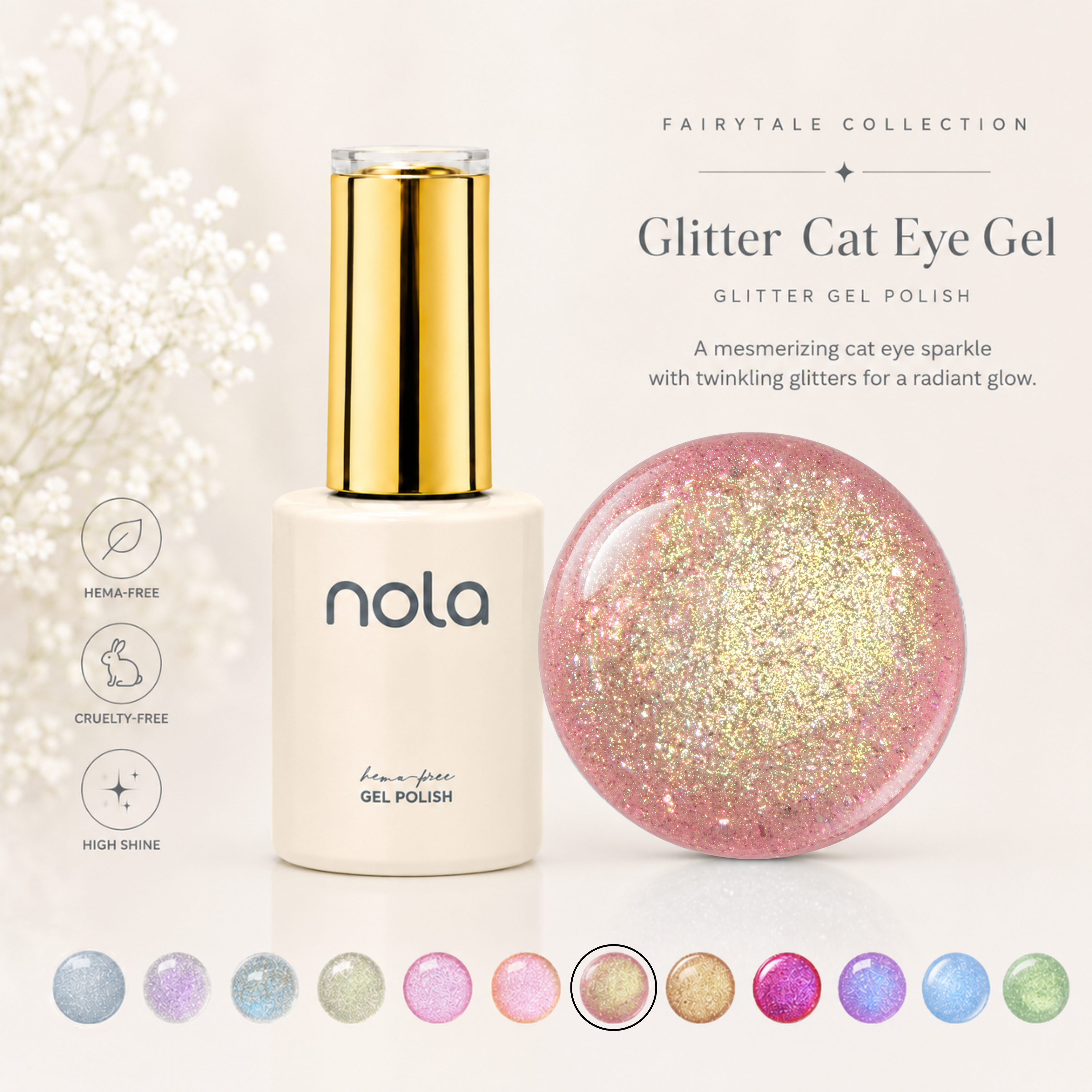 Nola Cat Eye Gel Fairytale Collection