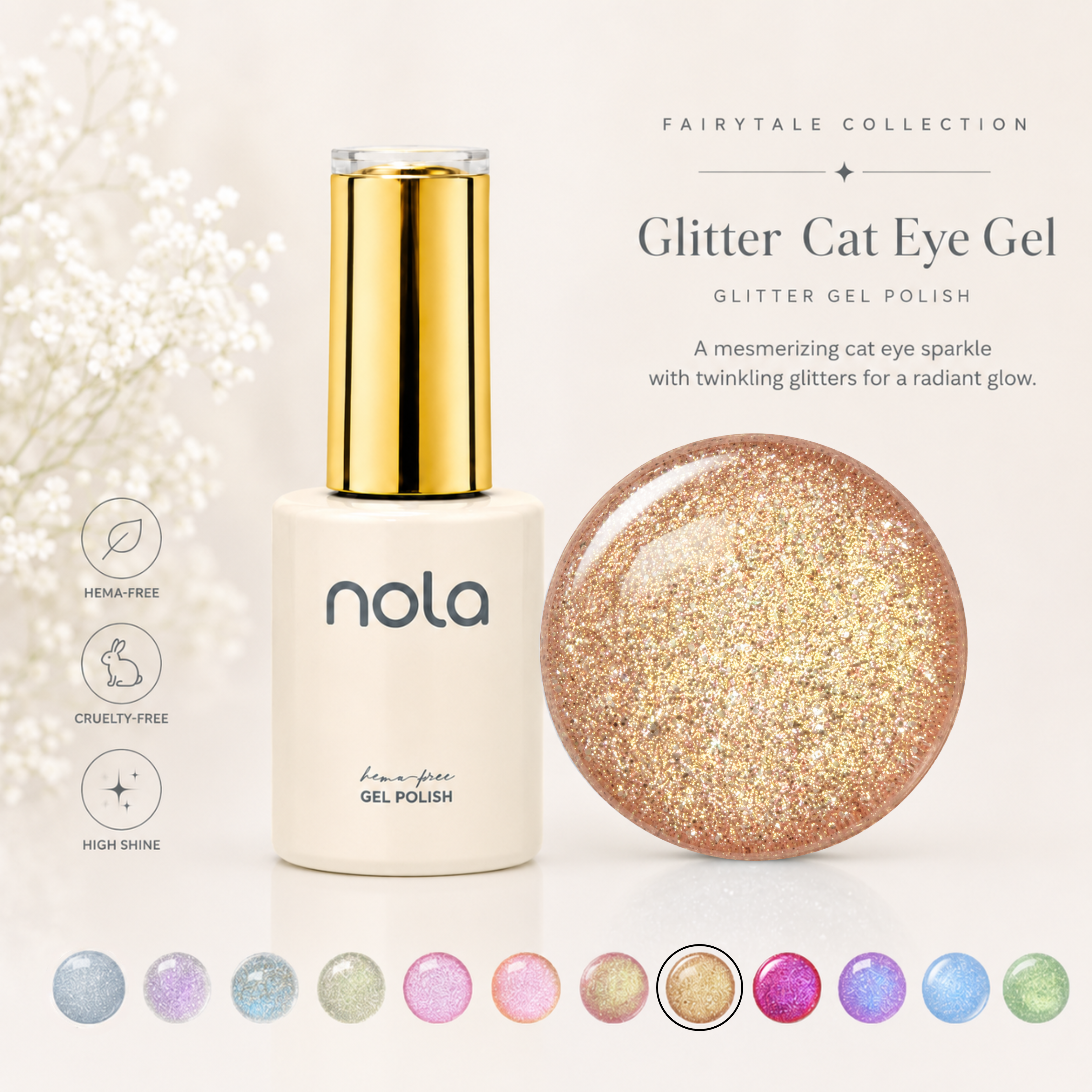 Nola Cat Eye Gel Fairytale Collection