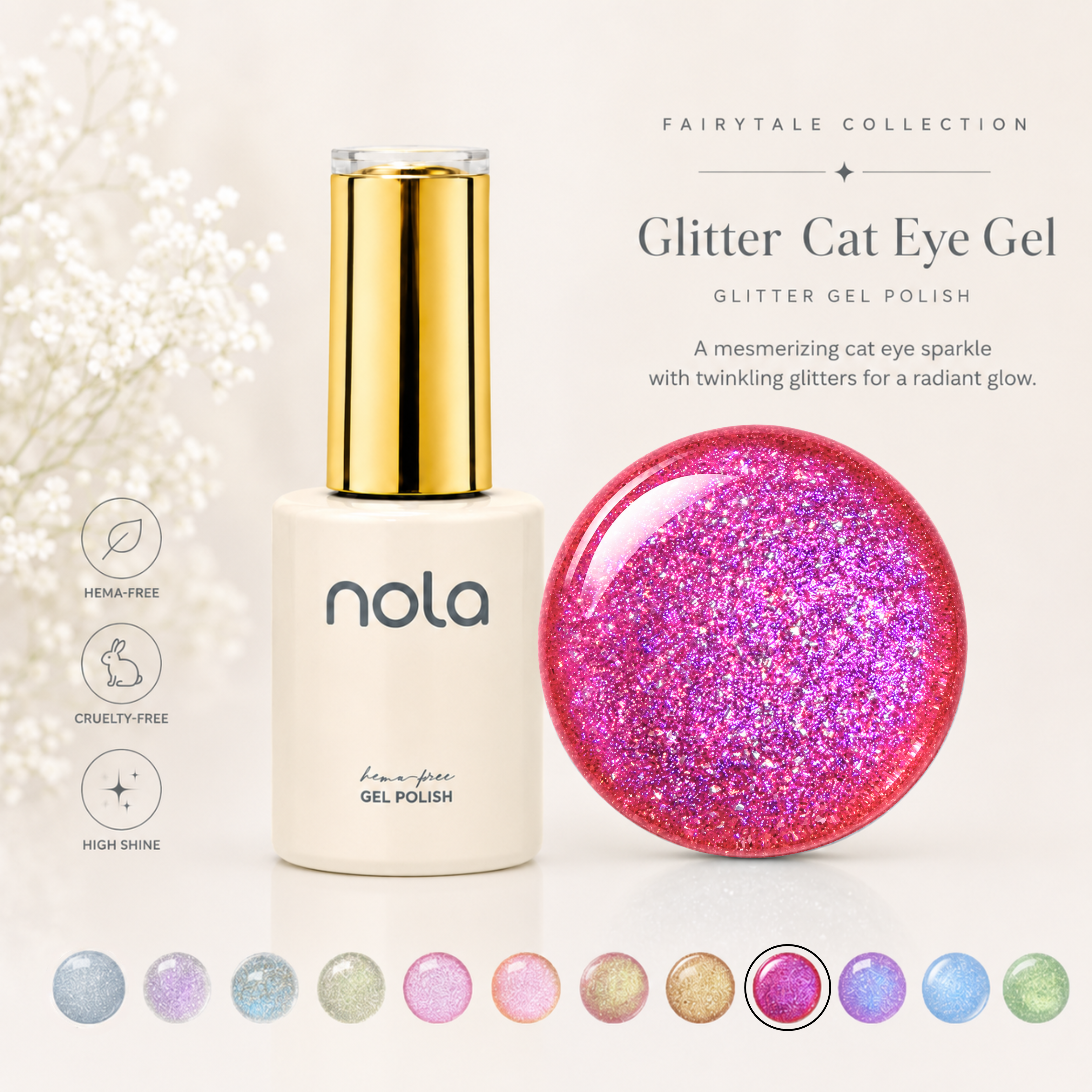 Nola Cat Eye Gel Fairytale Collection