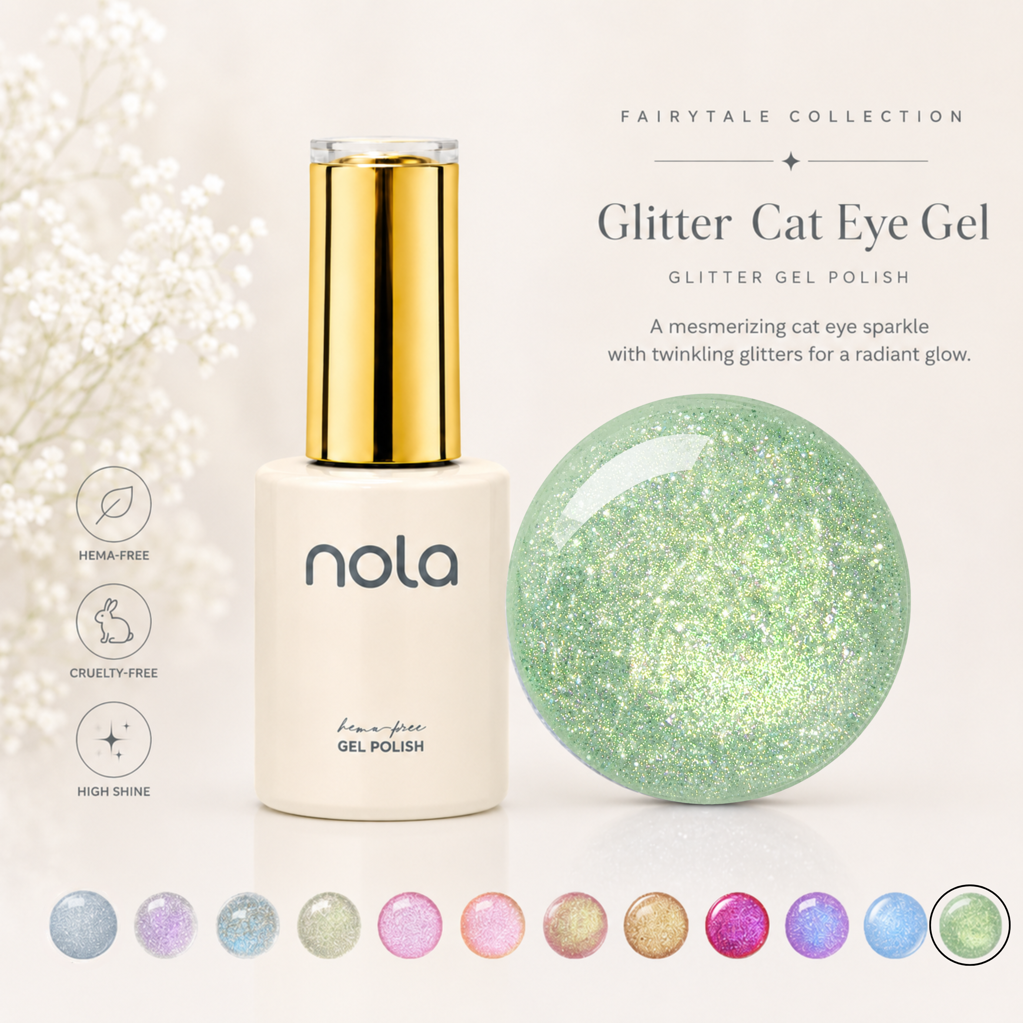 Nola Cat Eye Gel Fairytale Collection