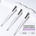 Professional Fan Mask Application Brush – Clear Handle
