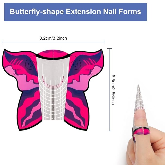 Nail Forms #1 - Round Tip