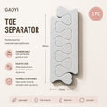 GAOY Toe Separator for Professional Pedicure – Soft Foam