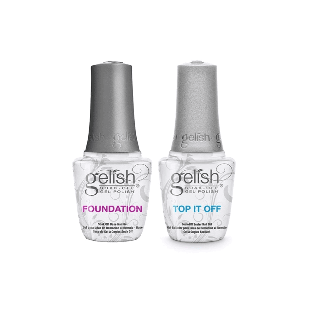 GELISH Gel Polish Essentials DUO 15ml - Foundation & Top It Off
