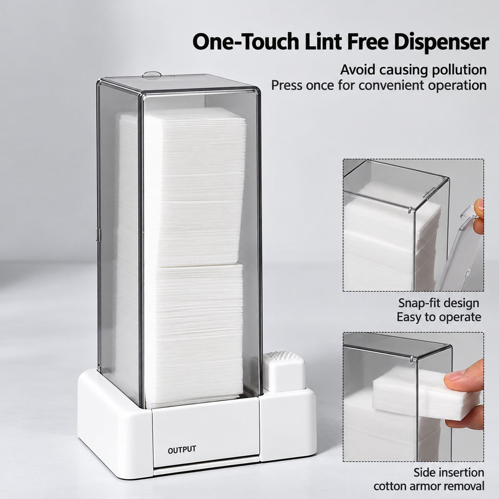 MR NAIL Cotton Pad Storage Box