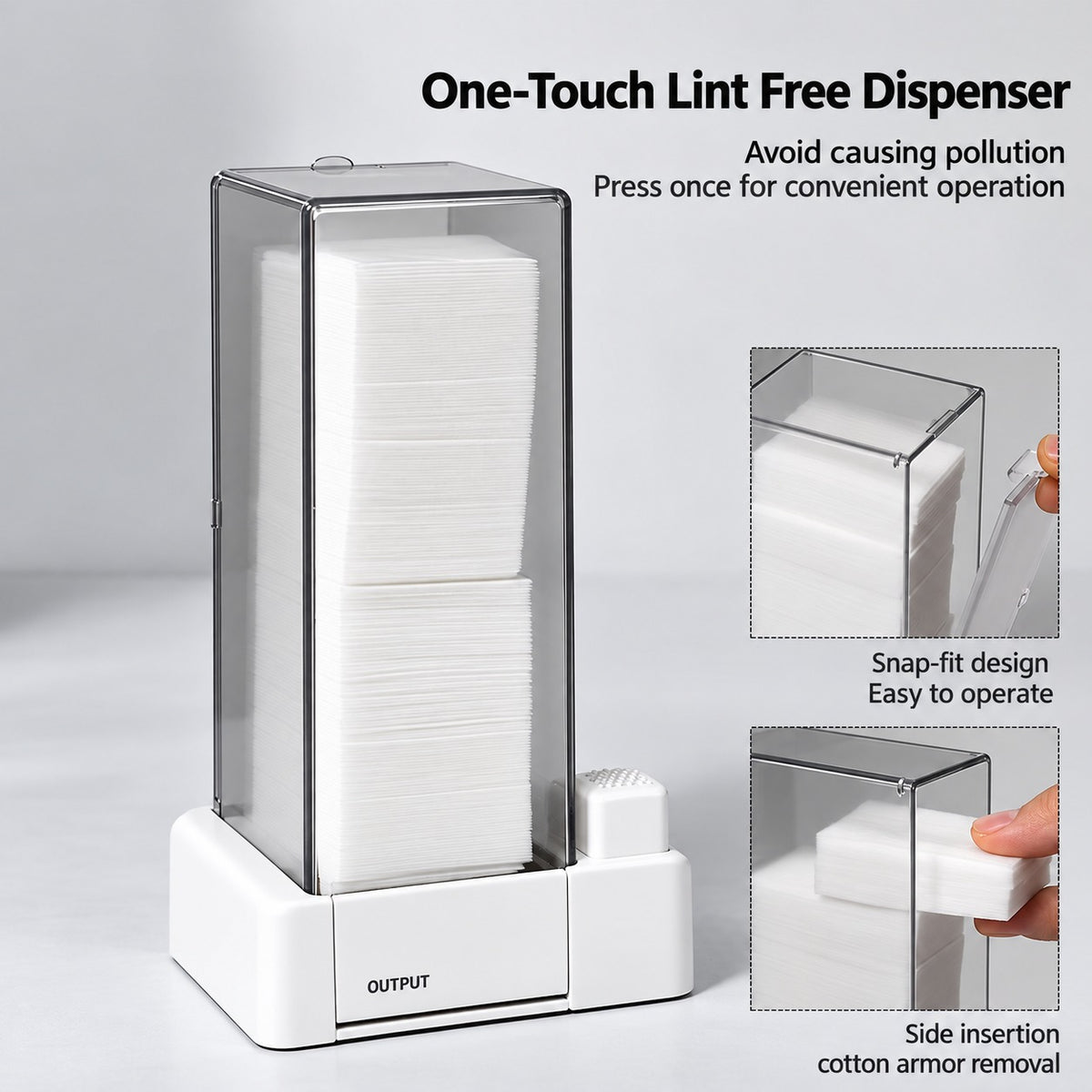 MR NAIL Cotton Pad Storage Box