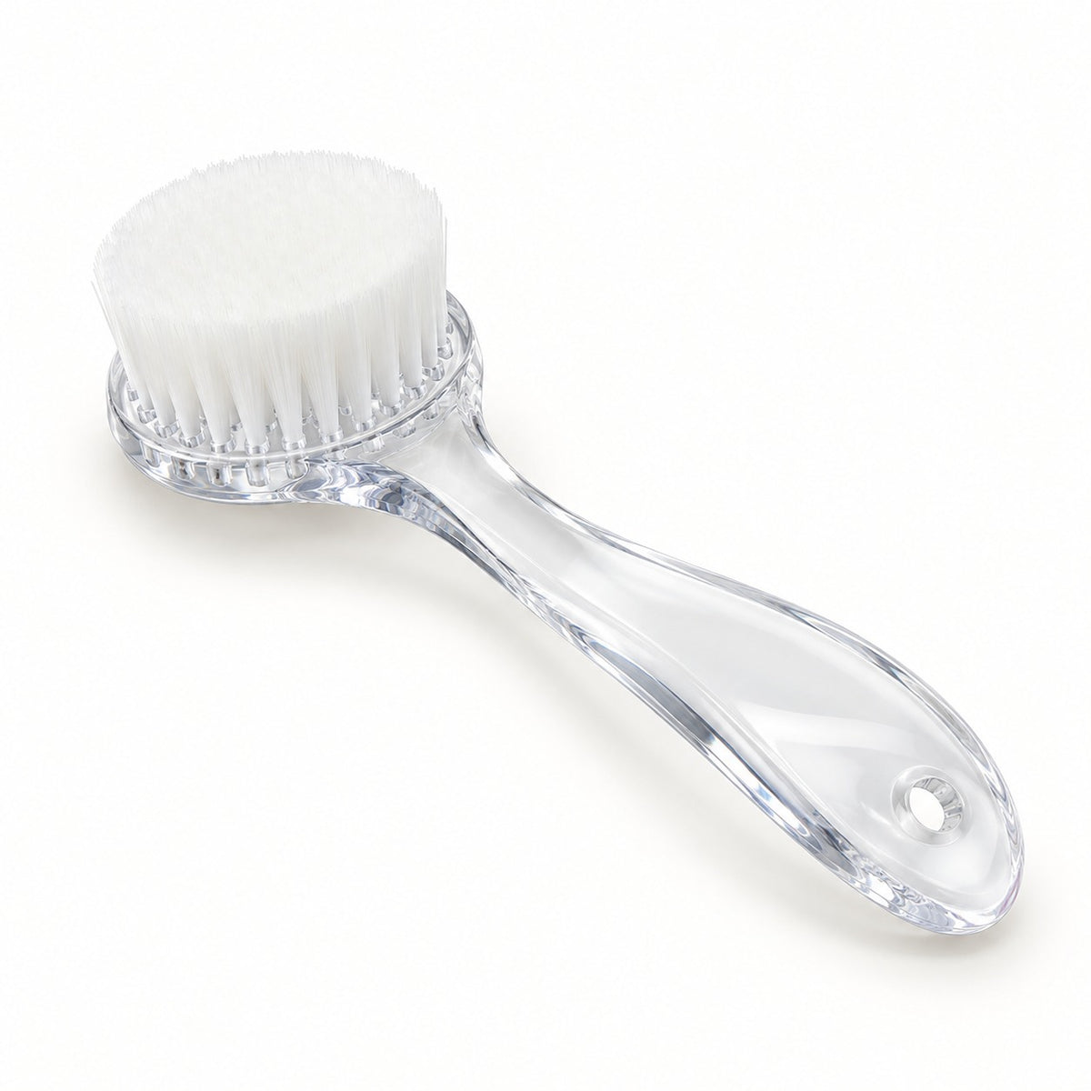 Manicure Brush w/ Handle - Round