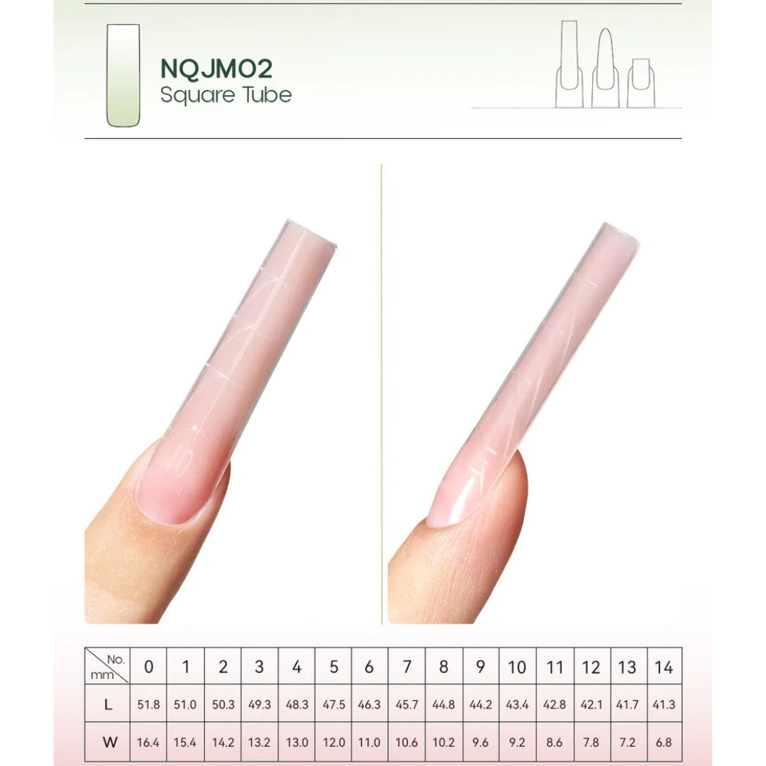 MODING Bio-Embed Nail Extension Dual-Form Tip Box (150pcs)