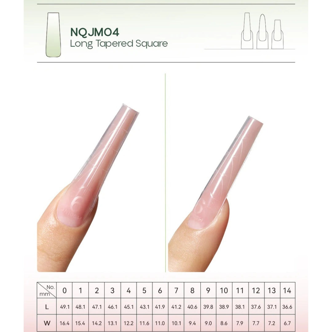 MODING Bio-Embed Nail Extension Dual-Form Tip Box (150pcs)