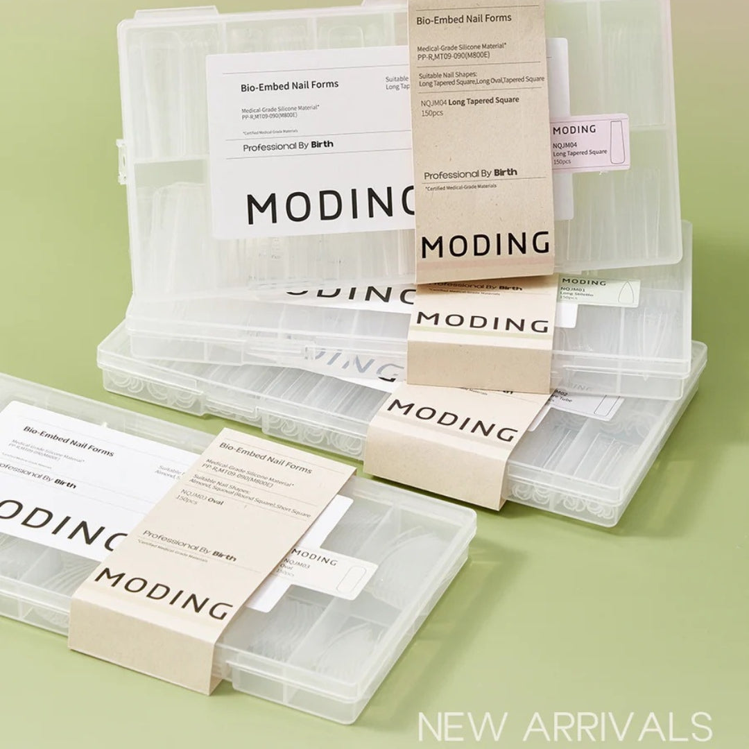 MODING Bio-Embed Nail Extension Dual-Form Tip Box (150pcs)