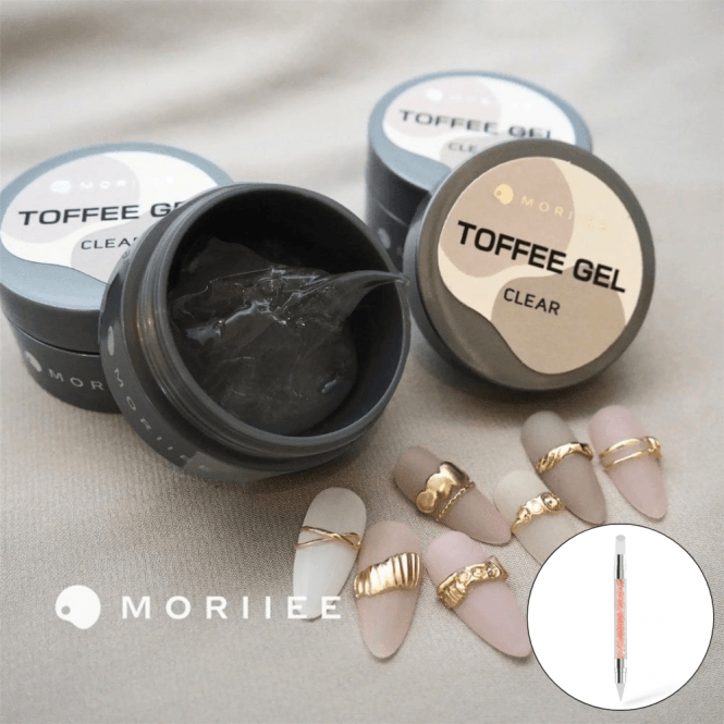 MORIIEE Toffee Non-Stick 3D Gel 15g + Chrome Pen