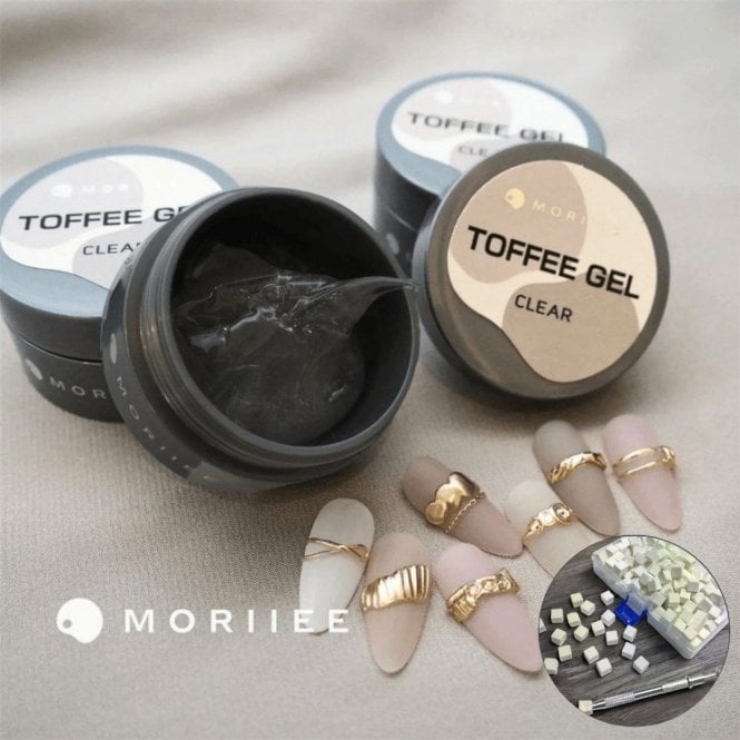 MORIIEE Toffee Non-Stick 3D Gel 15gr + Ombre Mini Sponges