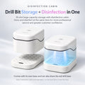 Mr Nail 2-in-1 UV Nail Drill Bit Disinfection Chamber & Storage Holder