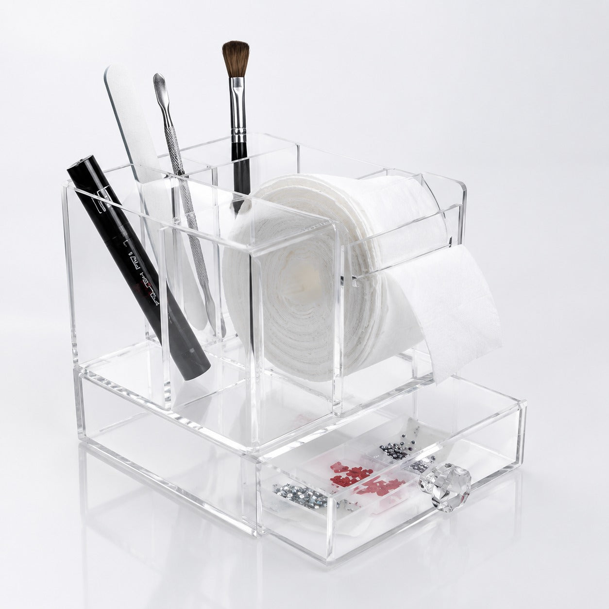 Nail Accessories Storage Clear