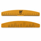 Washable Nail File with Ruler & Shape Guide – Dual Grit 100/180