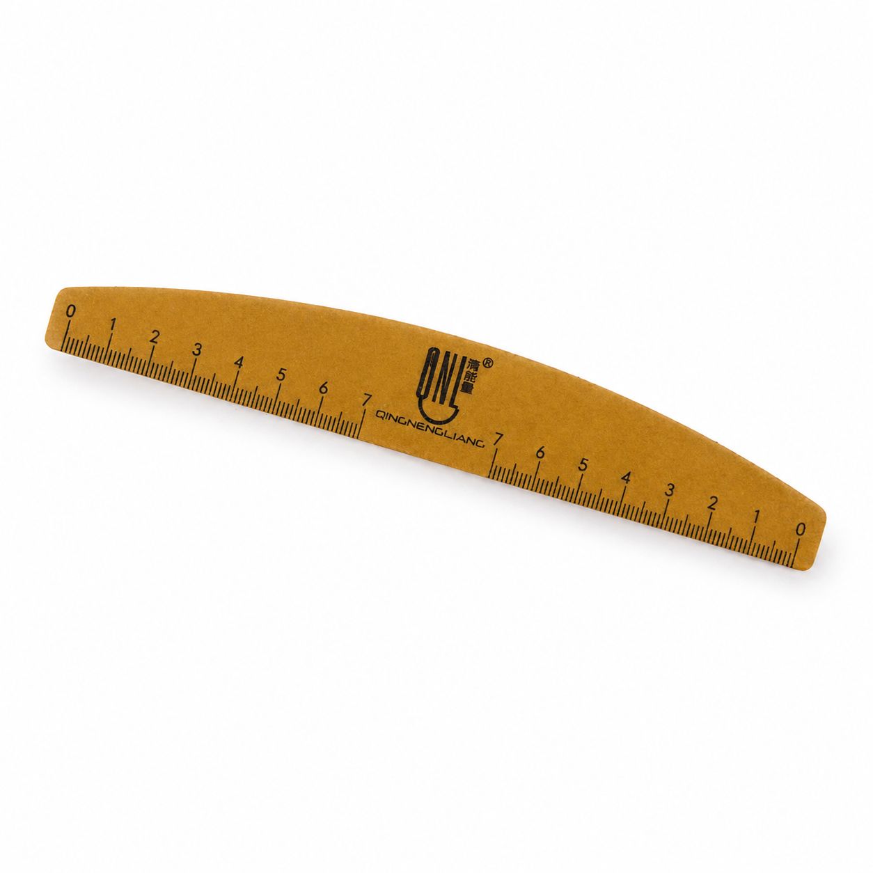 Washable Nail File with Ruler & Shape Guide – Dual Grit 100/180