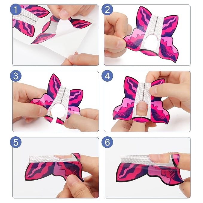 Nail Forms #1 - Round Tip