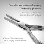 MR NAIL Anti Rust Nail Sculpting Clamp – Long Pointed Tip for Building & Extending Nails