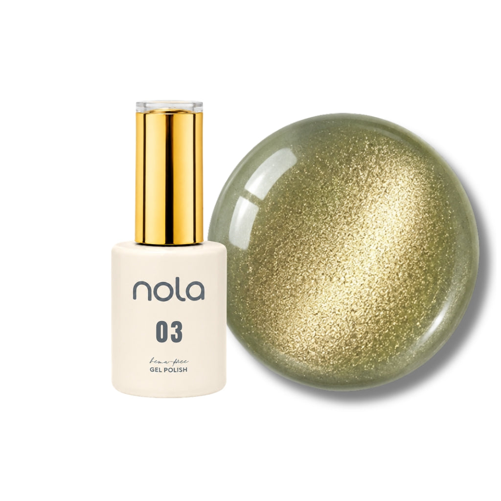 Nola White Cat Eye Gel Full Collection (6pcs)