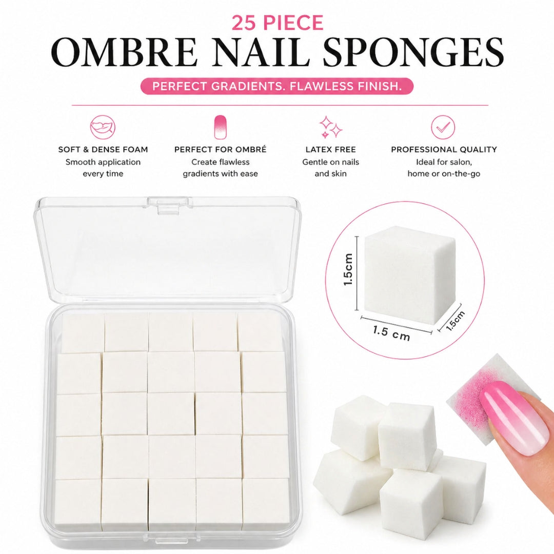 Ombre Gel Sponges - Box of 25 Pcs