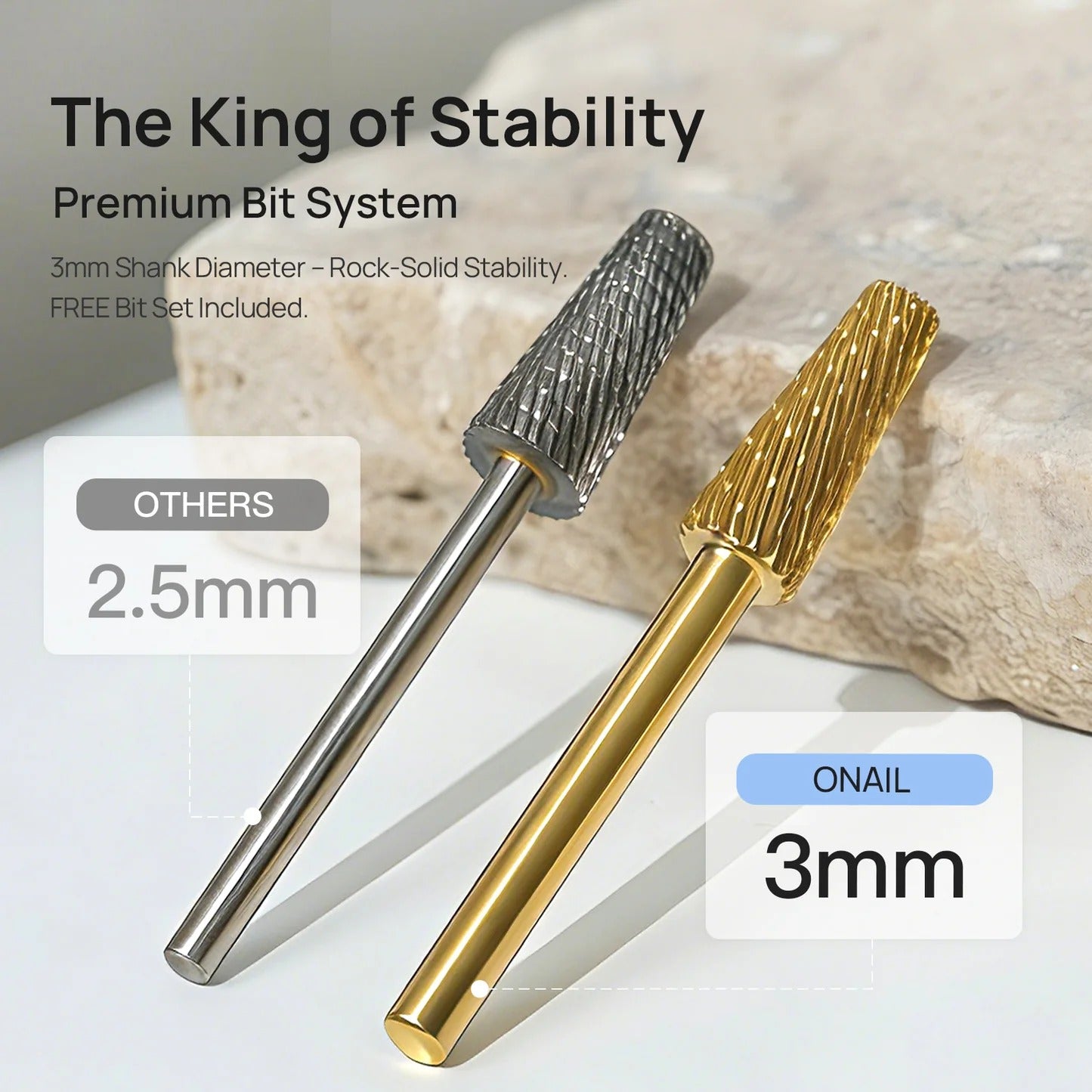 ONAIL Nail Drill Pro Max - Dual Handpiece Version