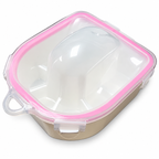 Pink & White Nail Spa Manicure/Soak Off Bowl