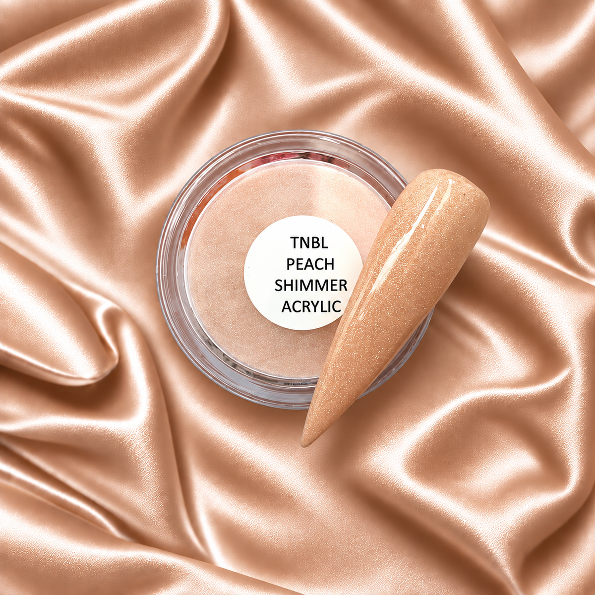 TNBL Acrylic Powder - Peach Shimmer