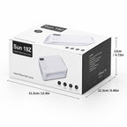 2 in 1 UV/LED Hand Pillow Nail Lamp - Automatic Sensor