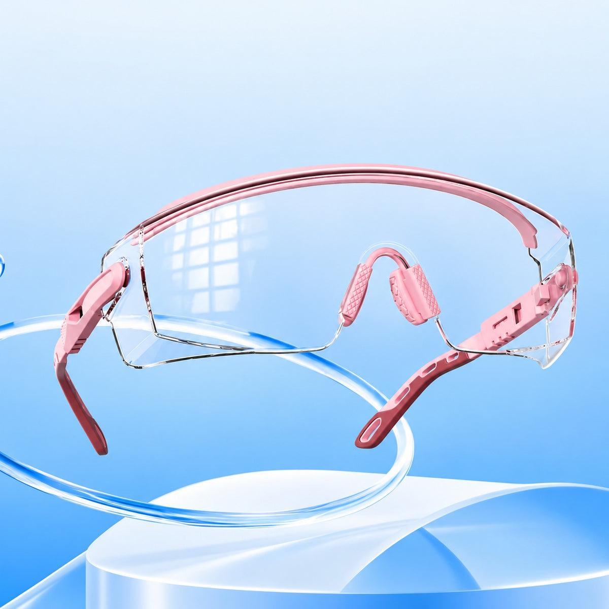 Nail Art Safety Glasses – Anti-Fog, Dust & Wind Proof