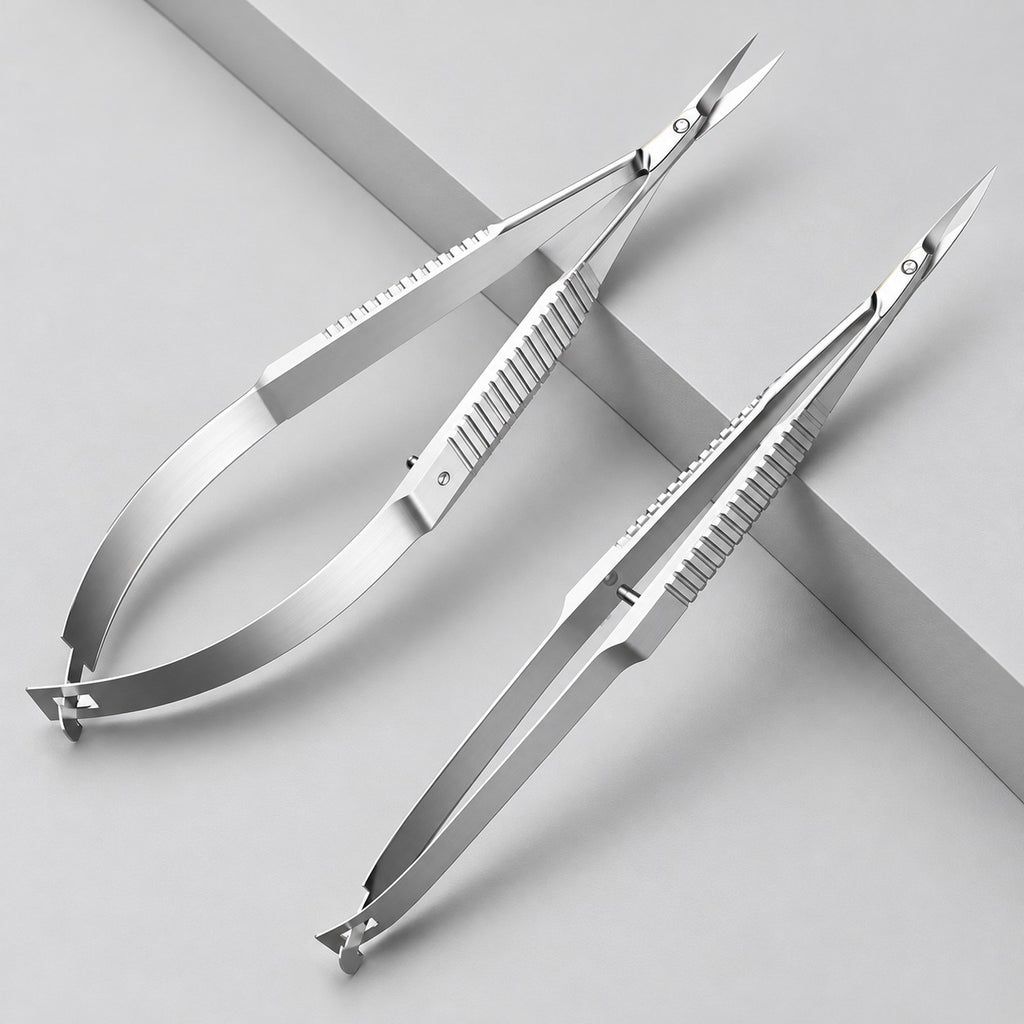 Extra Fine Curved Precision Cuticle Scissors – 8.5cm