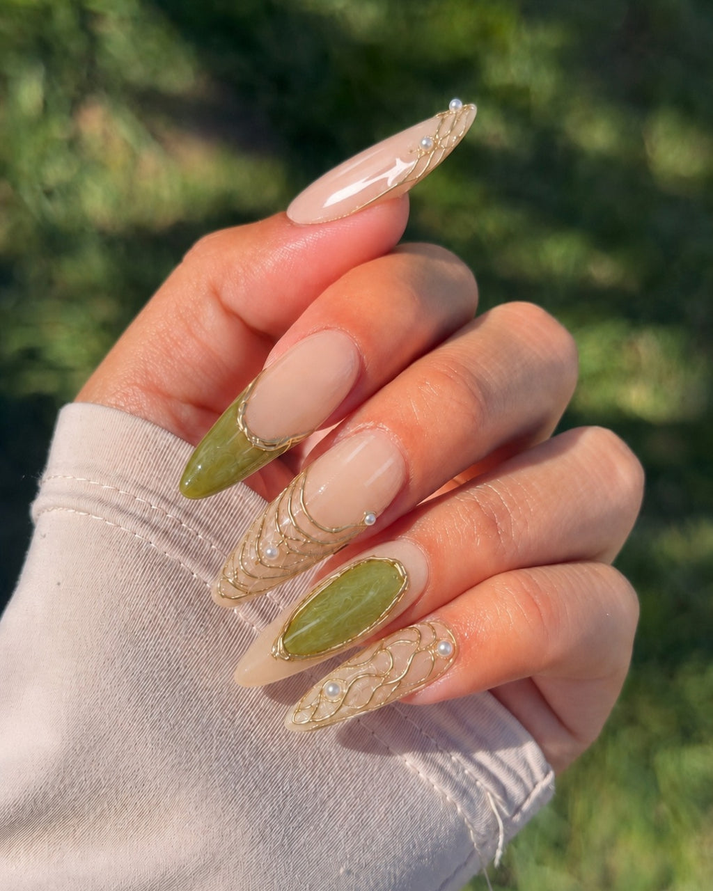 Pre Painted Nail Art Nail Tips (Copy)