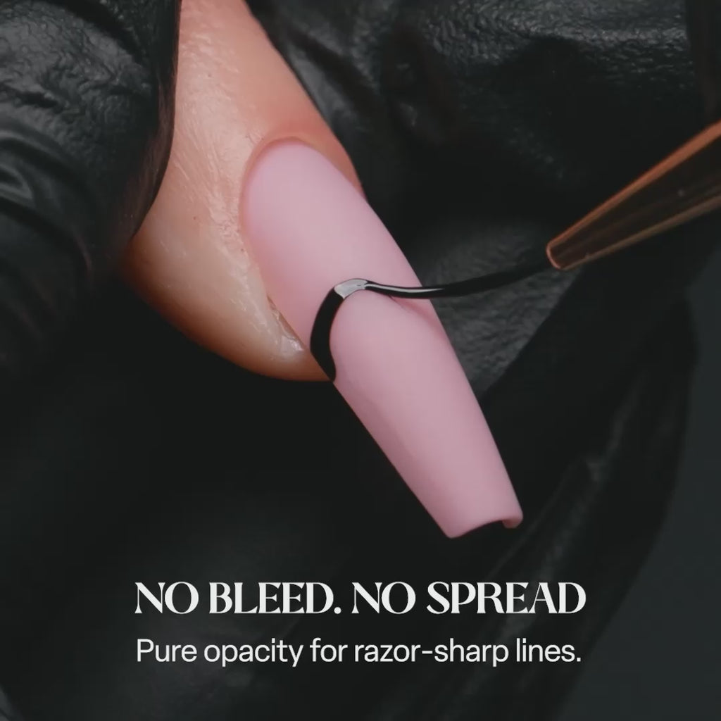 APRES Rich Black Gel Colour - (HEMA/TPO-Free)