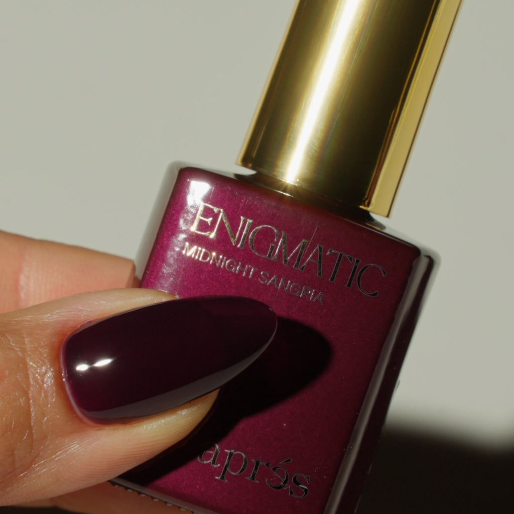 APRES Gel Couleur Gel Polish 15ml - Midnight Sangria J21 (HEMA/TPO/TMPTA-Free)