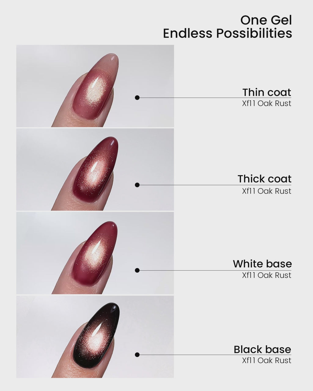 MODING Maple Trails 12-Color Cat Eye Collection HEMA & TPO Free