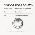 Ring-Shaped Cat Eye Magnet