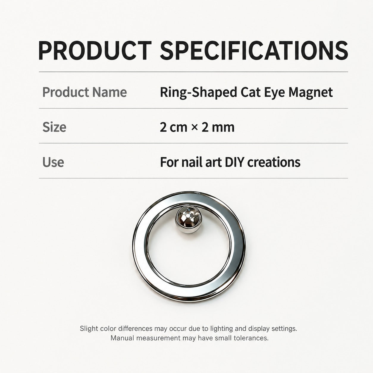 Ring-Shaped Cat Eye Magnet