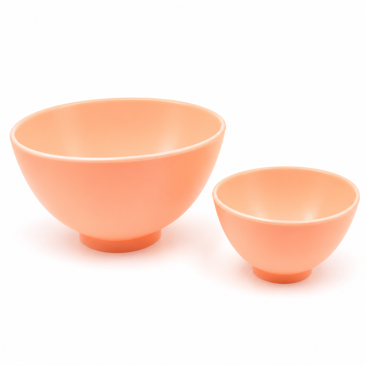 Silicone Bowl L Orange